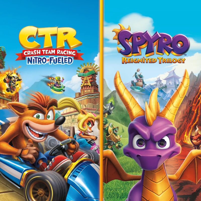 اکانت قانونی بازی Crash Team Racing Nitro-Fueled + Spyro Game Bundle