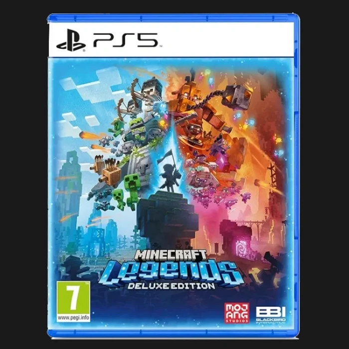 خرید دیسک اورجینال Minecraft Legends Deluxe برای PS5