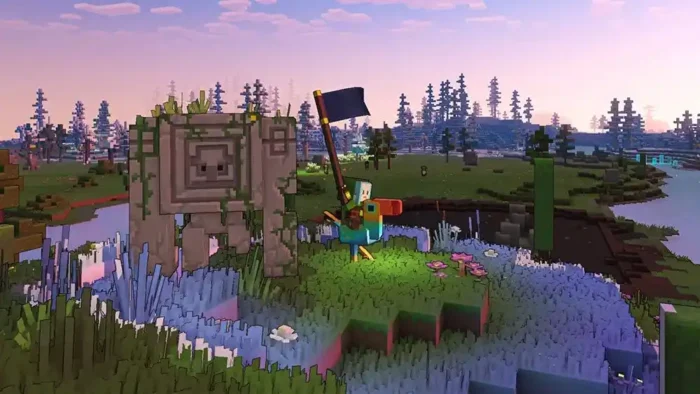 خرید دیسک اورجینال Minecraft Legends Deluxe برای PS5