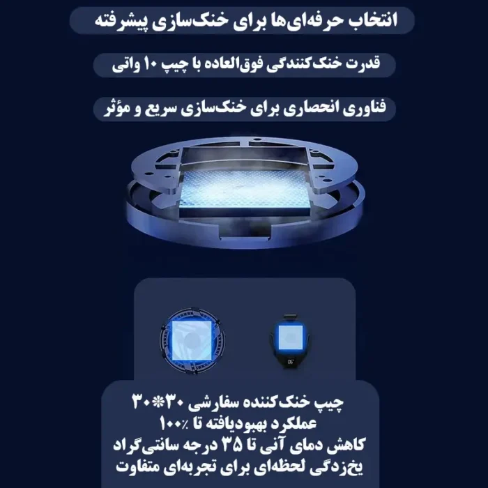 فن خنک‌کننده گوشی موبایل