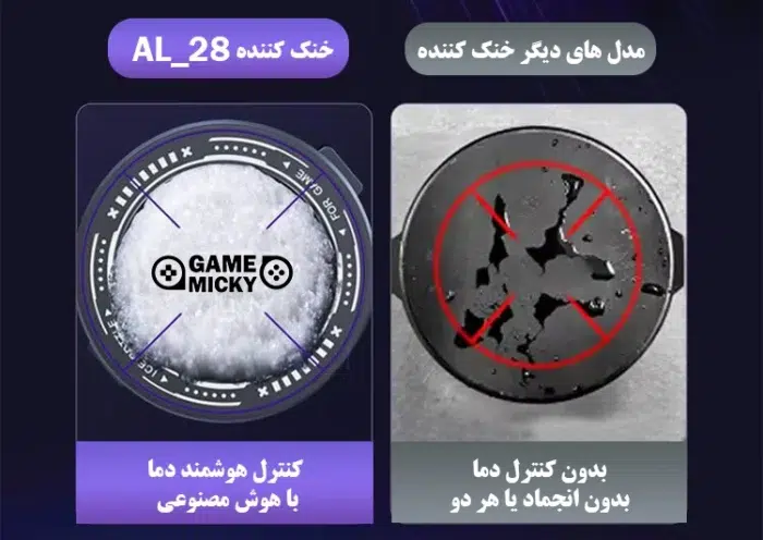 فن خنک‌کننده گوشی موبایل مدل AL-28