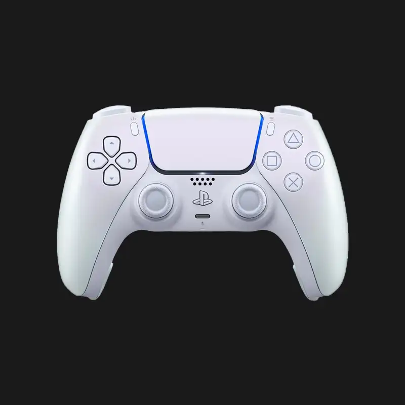 Original PS5 DualSense Wireless Controller, Chrome White
