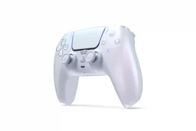 Original PS5 DualSense Wireless Controller, Chrome White
