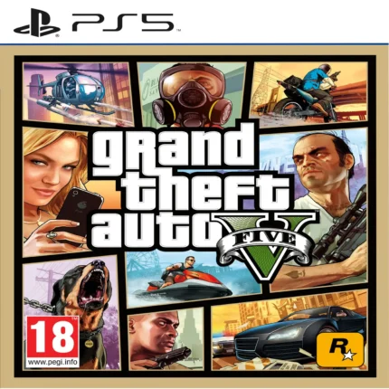 اکانت قانونی بازی GTA V نسخه PS5